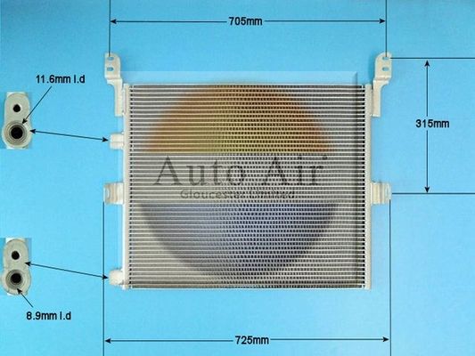 AUTO AIR 16-9923 Air Conditioning Condenser A/C Air Con Fits RENAULT TRUCKS