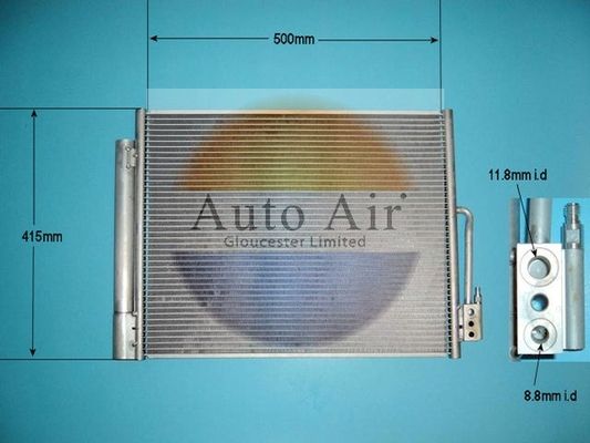 Auto Air 16-6224 A/C Air Con Condenser Air Conditioning Fits Vauxhall Meriva