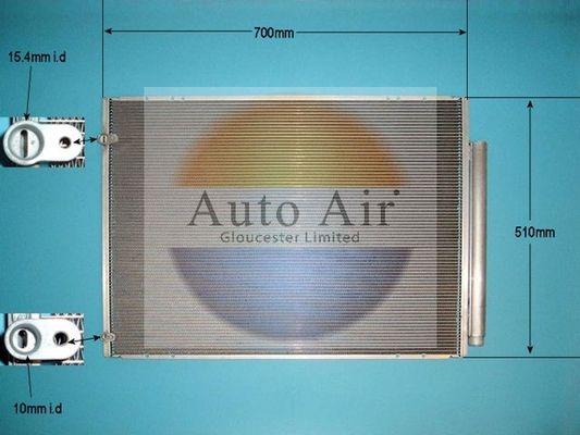 AUTO AIR 16-9954 Air Conditioning Condenser A/C Air Con Replacement For Lexus RX