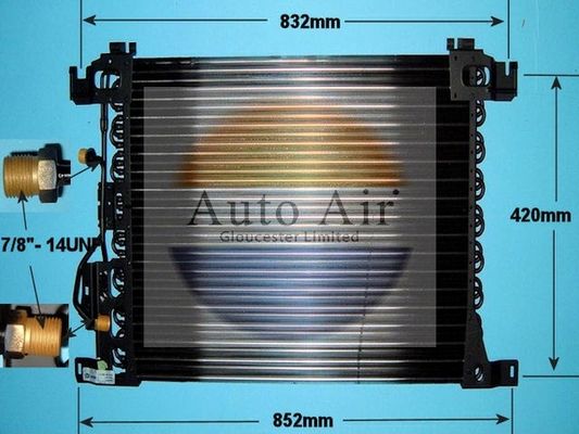 AUTO AIR 16-1203 Air Conditioning Condenser A/C Air Con Fits MERCEDES-BENZ