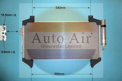 Auto Air 16-9014 A/C Air Con Condenser Air Conditioning For Mitsubishi Outlander