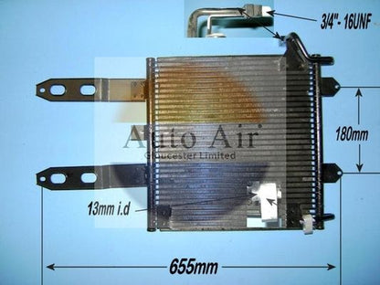 AUTO AIR 16-1301 Air Conditioning Condenser Fits Seat Arosa VW Lupo Polo