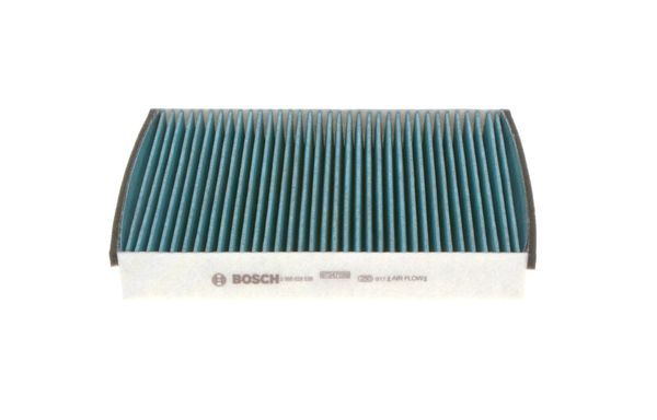BOSCH 0986628538 Cabin Air Filter 245mm Length Activated Carbon Fits Ford Volvo