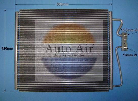 AUTO AIR 16-6595 Air Conditioning Condenser A/C Air Con Fits BMW 7 Series