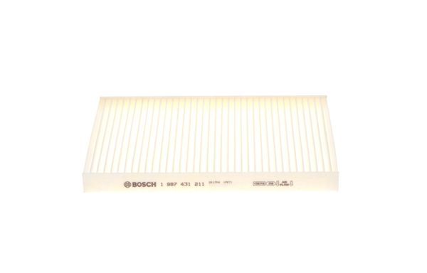 BOSCH 1987431211 Cabin Air Filter 220mm Length Fits MAN MERCEDES-BENZ NEOPLAN