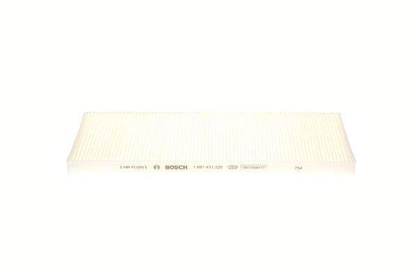 BOSCH 1987431220 Cabin Pollen Air Filter Interior 390mm Length Fits MAN NEOPLAN