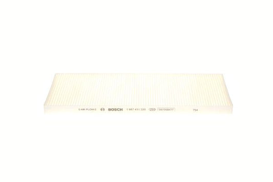 BOSCH 1987431220 Cabin Pollen Air Filter Interior 390mm Length Fits MAN NEOPLAN
