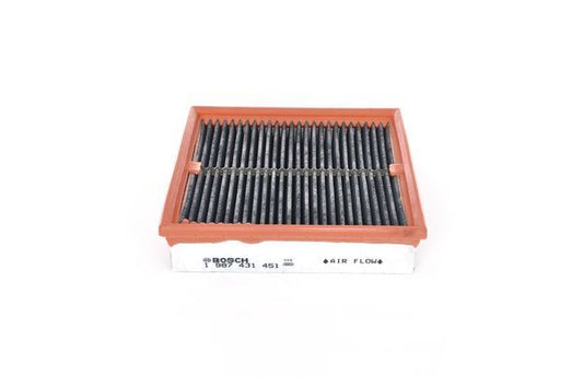 BOSCH 1987431451 Cabin Pollen Air Filter Interior 210mm Length For RENAULT VOLVO