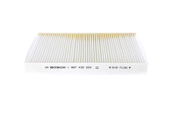 BOSCH 1987432024 Cabin Pollen Air Filter 312mm Length Fits Audi A6 V8 100 200