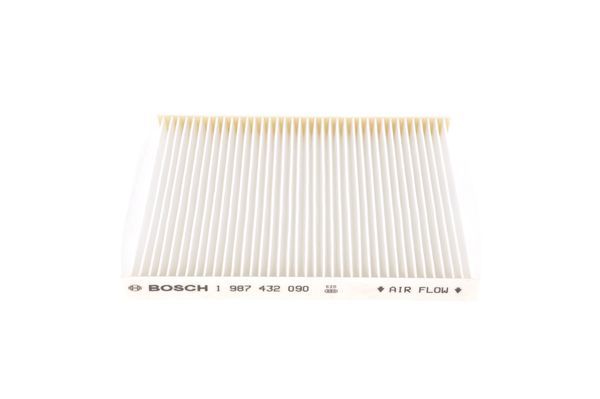 BOSCH 1987432090 Cabin Air Filter 234mm Length Fits Renault Megane Scenic