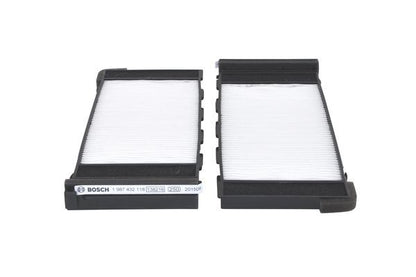 BOSCH 1987432118 Cabin Pollen Air Filter 256.5mm Length Fits Nissan Almera