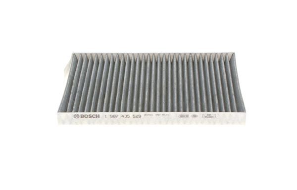 BOSCH 1987435529 Cabin Pollen Air Filter 250.5mm Length Fits Renault Koleos