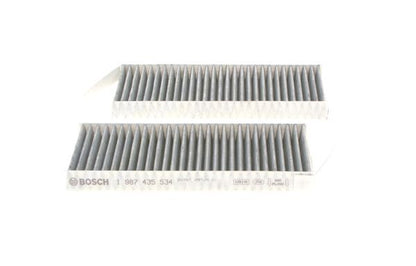 BOSCH 1987435534 Cabin Pollen Air Filter 253mm Length Fits Renault Latitude