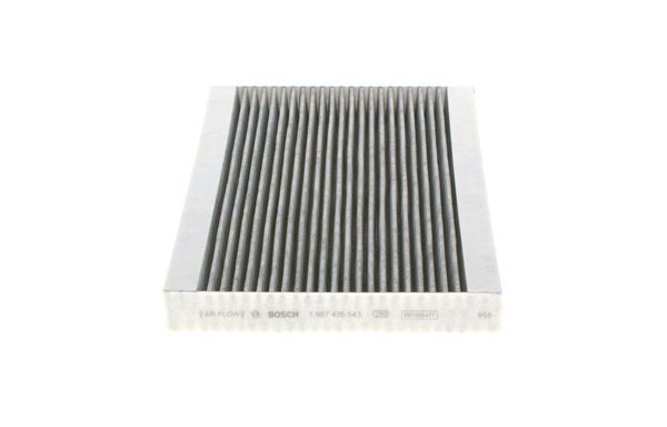 BOSCH 1987435543 Cabin Pollen Air Filter Interior 203mm Length For RENAULT VOLVO