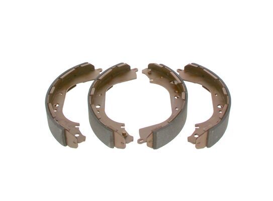 BOSCH 0986487464 Brake Shoe Set Rear 51mm Width Braking System Fits Nissan