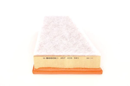 BOSCH 1457433061 Air Filter Insert 58mm Height 272mm Length Fits Citroën Peugeot