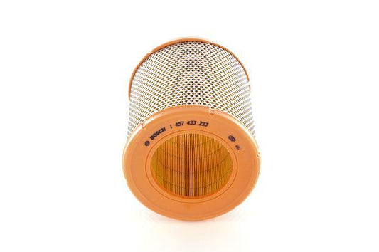 BOSCH 1457433233 Air Filter Insert 180mm Height Fits Renault Clio Extra Thalia
