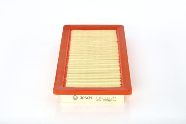 BOSCH 1457433259 Air Filter Insert 36.5mm Height 298mm Length For Fiat Punto Uno