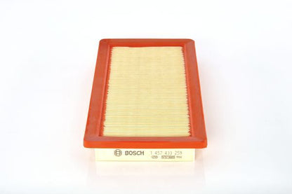 BOSCH 1457433259 Air Filter Insert 36.5mm Height 298mm Length For Fiat Punto Uno