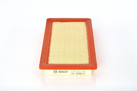 BOSCH 1457433259 Air Filter Insert 36.5mm Height 298mm Length For Fiat Punto Uno
