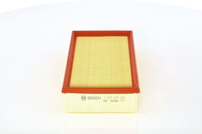 BOSCH 1457433266 Air Filter Insert 57.5mm Height 263mm Length For Renault Laguna