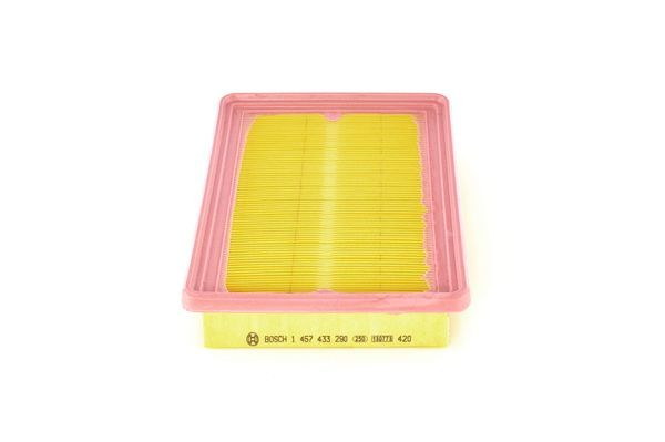 BOSCH 1457433290 Air Filter Insert 40mm Height Fits Hyundai Accent Lantra