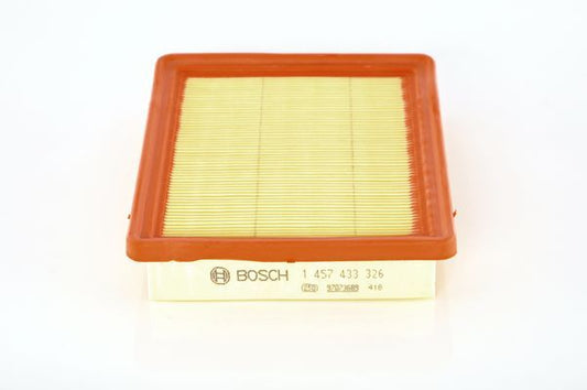 BOSCH 1457433326 Air Filter Insert 38.5mm Height 205mm Length For Hyundai Accent