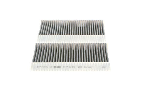 BOSCH 1987435549 Cabin Air Filter 225mm Fits Honda Civic CR-V FR-V Stream