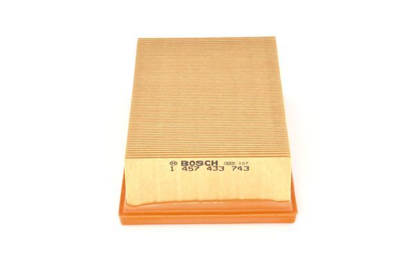 BOSCH 1457433743 Air Filter Insert 58mm Height Fits Renault Laguna Safrane