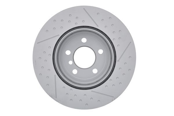BOSCH 0986479E15 Brake Disc Rear Slotted/Perforated Fits BMW 3 Series 4 Series