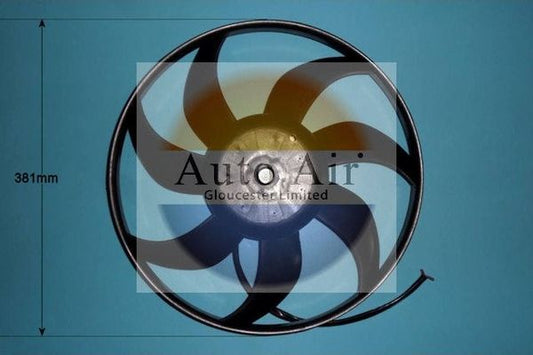 AUTO AIR 05-1005 Radiator Fan Electric Motor Passenger Side Fits Audi Seat