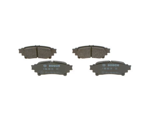 BOSCH 0986495174 Brake Pad Set For Disc Rear 15.2mm Thickness Fits Lexus Toyota