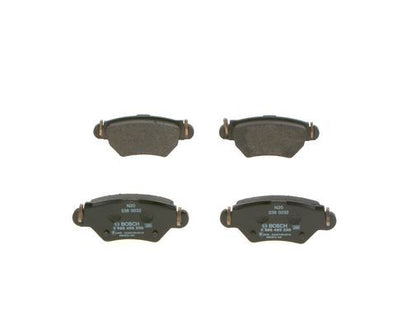 BOSCH 0986495250 Brake Pad Set For Disc Rear 16.5mm Thickness Fits Opel Vauxhall