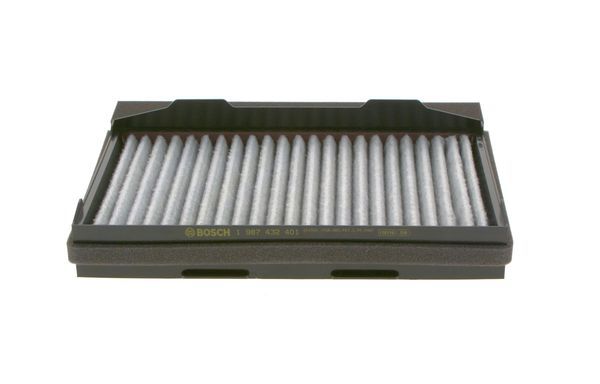 BOSCH 1987432401 Cabin Air Filter 328mm Length Activated Carbon Fits Saab 9-5