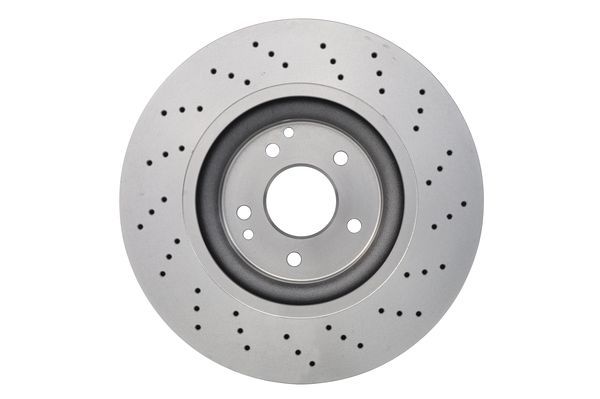 BOSCH 0986479135 Brake Disc Front Perforated Vented For Mercedes C-Class CLK SLK