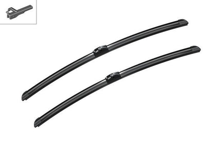 2 x BOSCH AEROTWIN A054S Flat Wiper Blades (Pair) 600/600mm Fits Mercedes