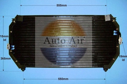 AUTO AIR 16-5027 Air Conditioning Condenser A/C Air Con For Toyota Carina E