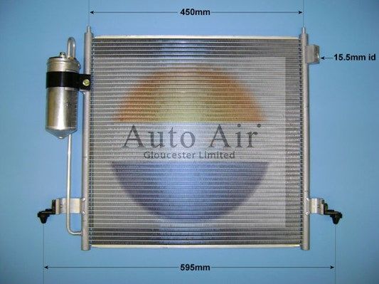 Auto Air 16-2090 A/C Condenser Air Conditioning Fits Mitsubishi L200 / Triton