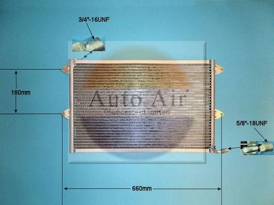 AUTO AIR 16-9576 Air Conditioning Condenser For Seat Cordoba Ibiza VW Caddy Polo