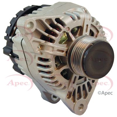 Alternator with Belt Pulley APEC AAL1563 Fits Hyundai Kia Getz i10 Picanto
