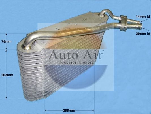 AUTO AIR 21-5625 Air Evaporator A/C Air Con Air Conditioning Fits Audi Skoda VW