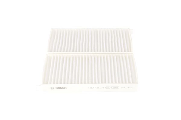 BOSCH 1987432278 Cabin Air Filter 207mm Length Particulate Fits Hyundai Tucson
