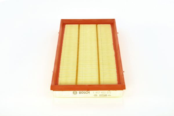 BOSCH 1457433272 Air Filter 345mm Length Insert 35.5mm Height Fits Volvo S40 V40