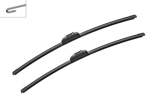 2 x BOSCH AR609S Wiper Blades (Pair) Fits Iveco Kia Nissan Opel Renault Vauxhall