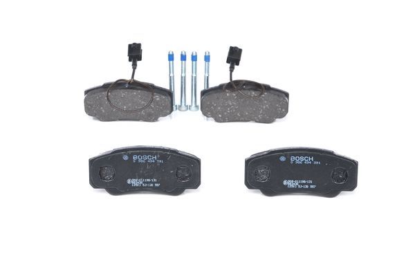 BOSCH 0986494391 Brake Pads Rear 20mm Thickness For Nissan Cabstar NT400 Cabstar