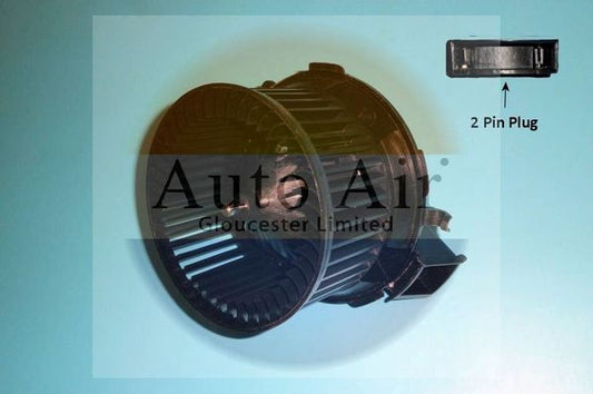AUTO AIR 21-0137 Interior Blower 150W Power Heating/Ventilation Fits Peugeot 206