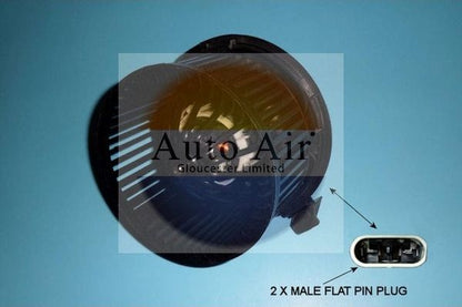 AUTO AIR 21-0032 Interior Blower 228W Heating/Ventilation Fits Dacia Renault