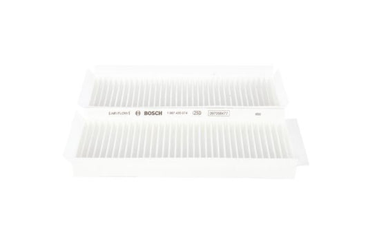 BOSCH 1987435074 Cabin Air Filter 270mm Length Particulate Fits Ssangyong