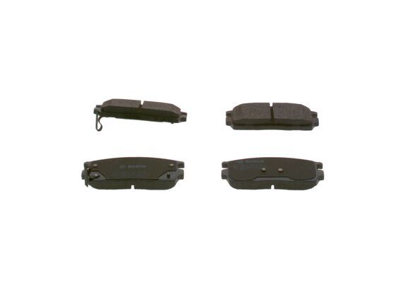 BOSCH 0986494251 Brake Pad Set For Disc Brake Rear Fits Chevrolet Opel Vauxhall