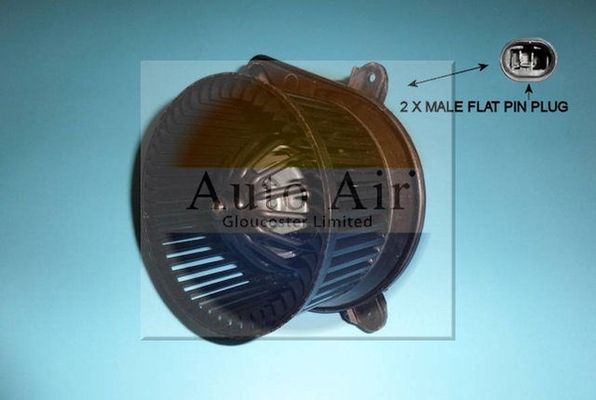 AUTO AIR 21-0039 Interior Blower 276W Power Fits Peugeot 406 607 Partner